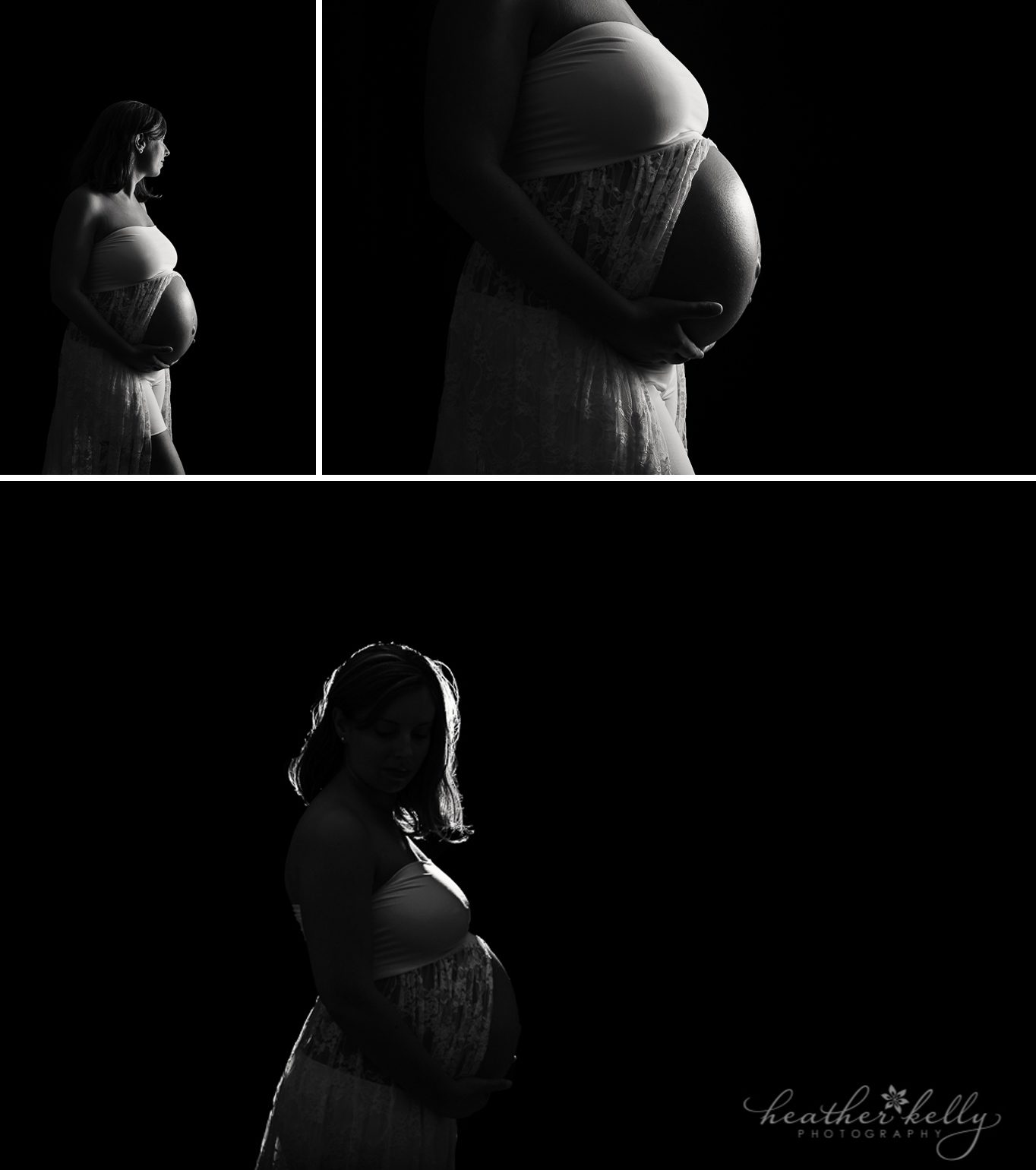 derby ct maternity photographer dramatic maternity lighting 