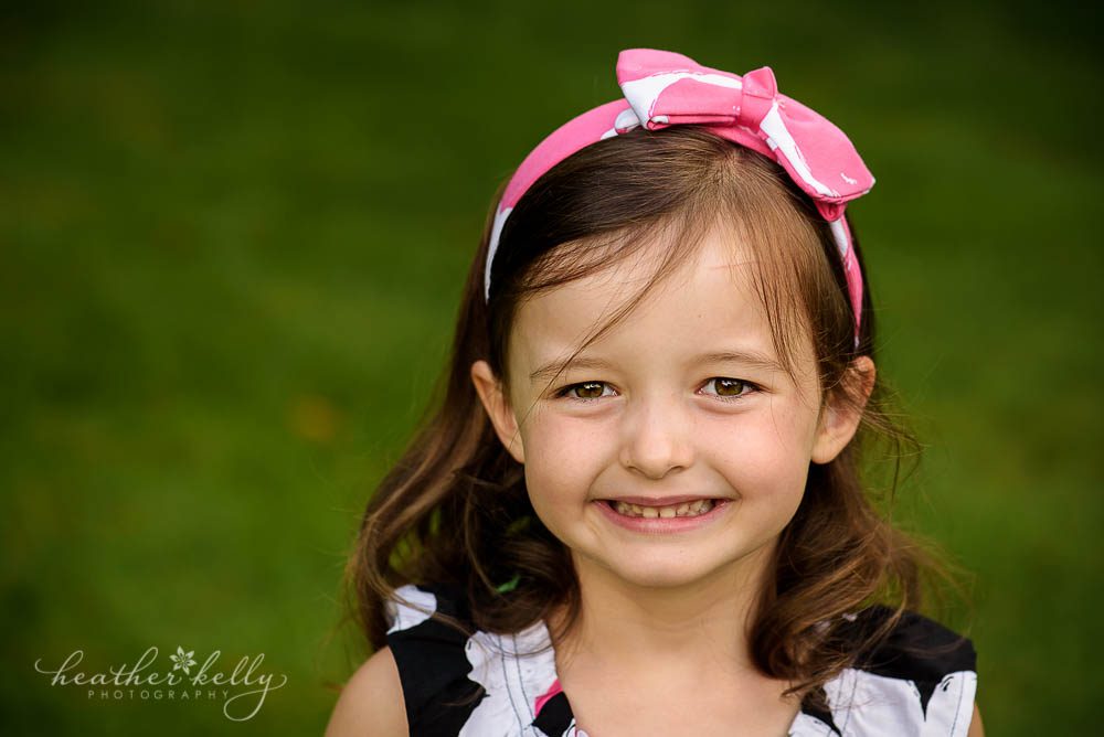 little sister during her New Fairfield CT photography session.