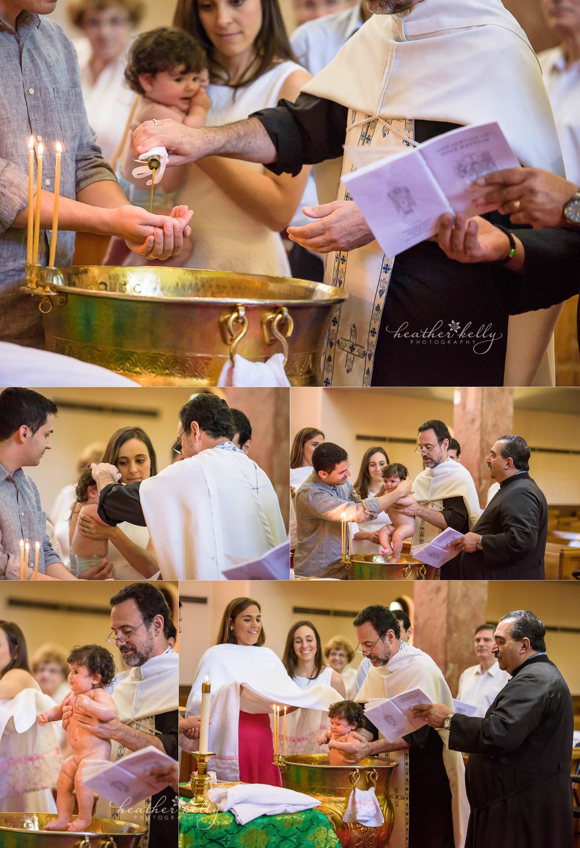 beautiful greek orthodox baptism in new canaan ct. 
