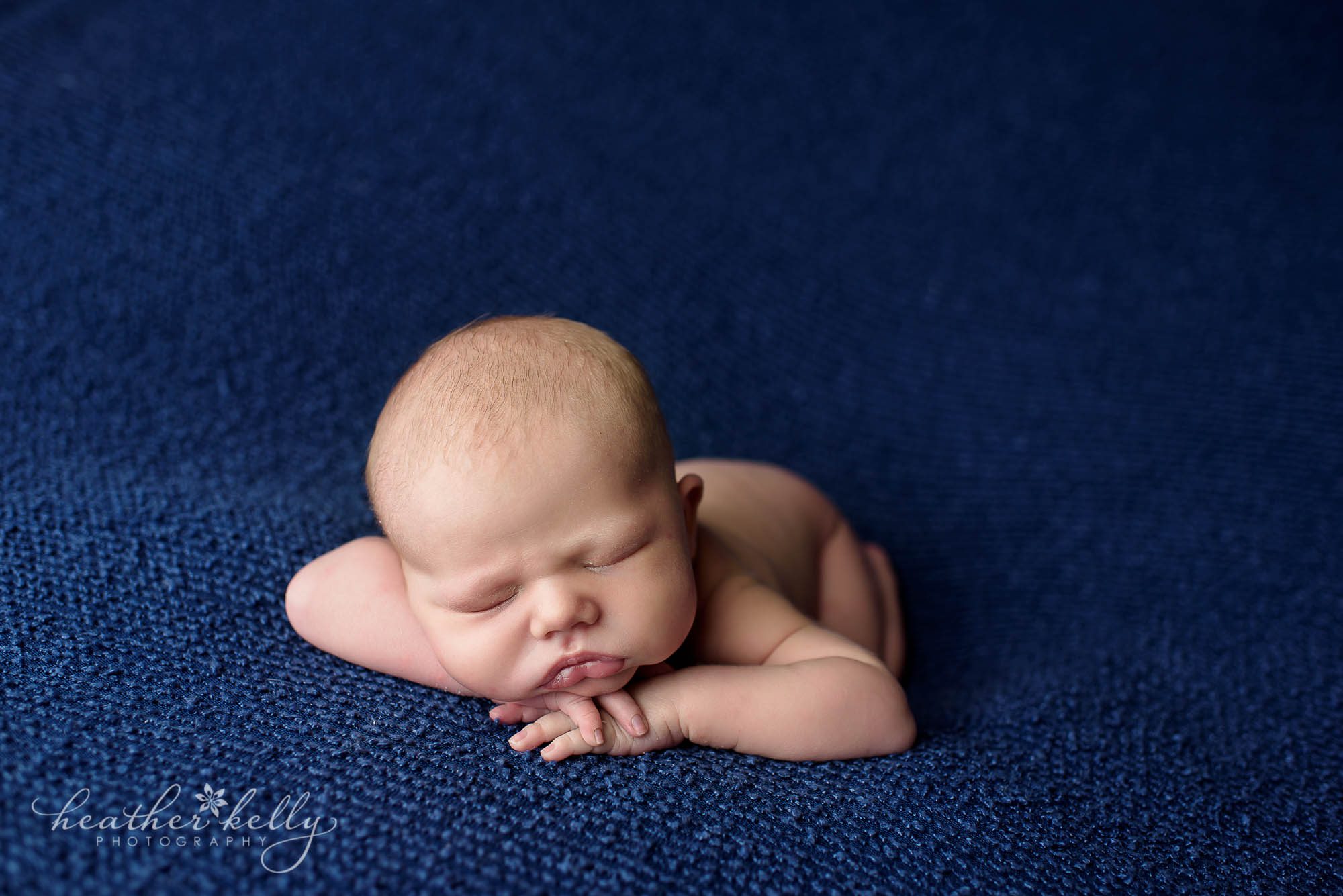 newington newborn photographer navy boy blue