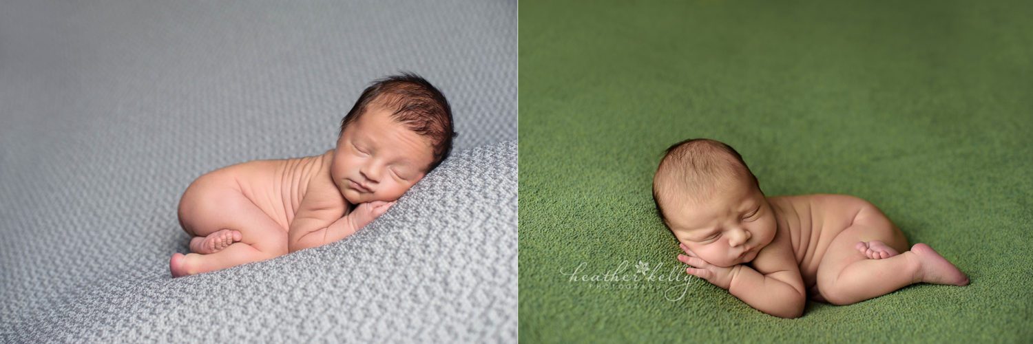 newborn brothers comparison. newborn photography ct