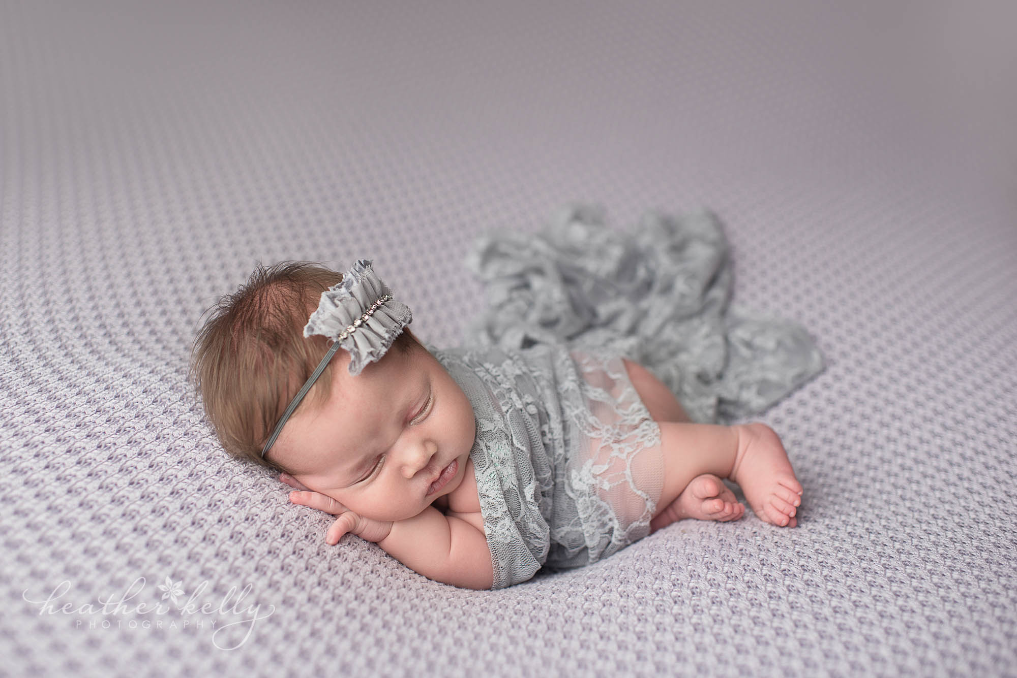 purple and gray newborn photography. trumbull ct