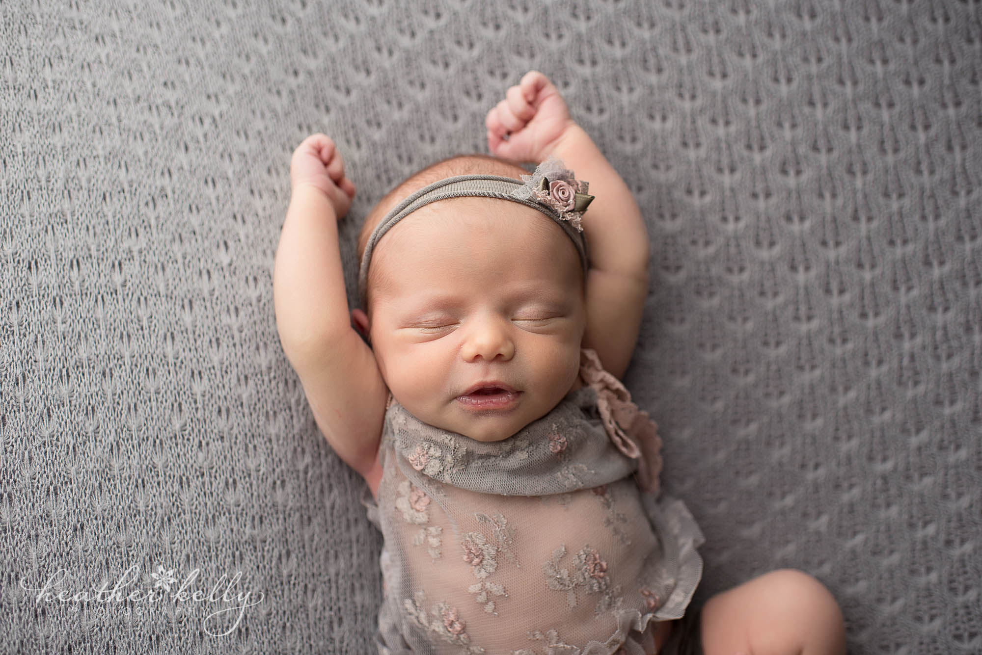 baby stretches newborn photography ct