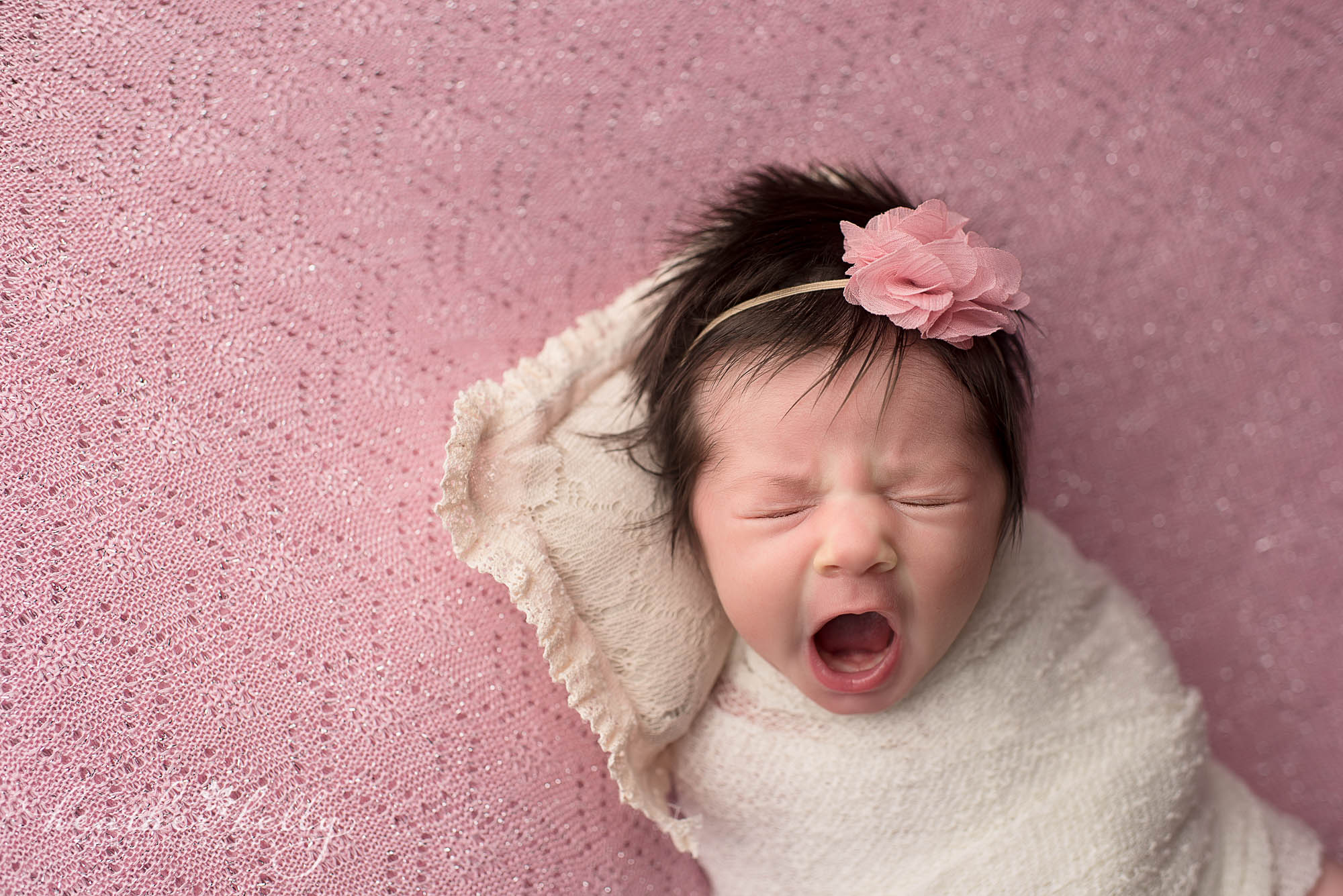 yawning newborn. stratford newborn photography ct