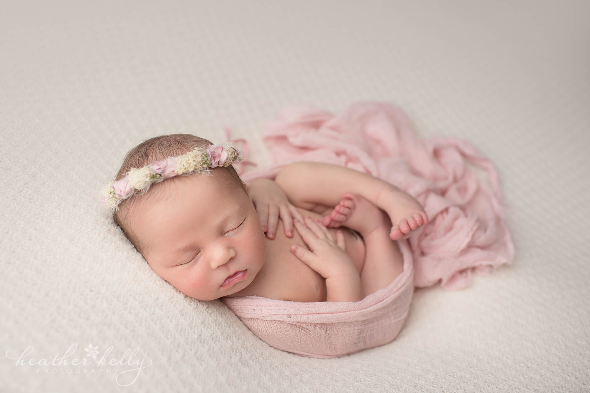 sweet newborn girl. sandy hook newborn photography ct