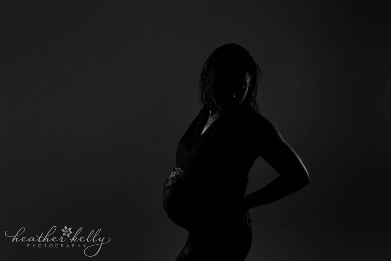 maternity photography ct, low key maternity photo