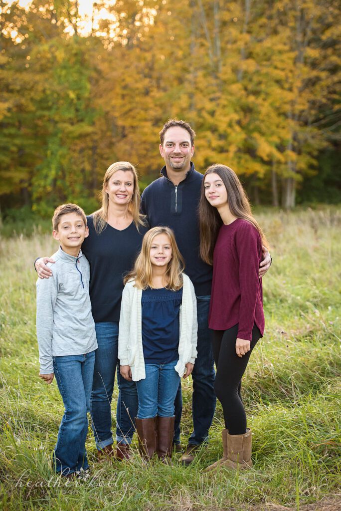 ct fall family photography