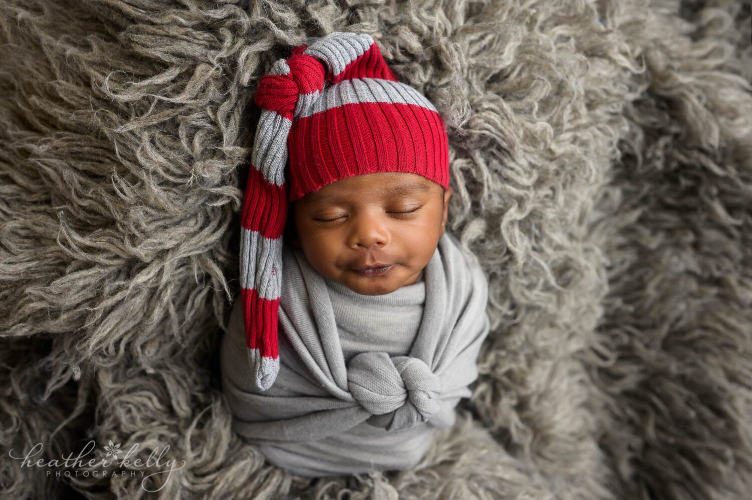 a newborn photography session 